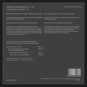 Omega 3 Premium - Aldous - ES