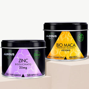 Pack Bisglicinato de Zinc + Maca Andina Ecológica - Aldous Bio