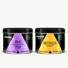 Pack Bisglicinato de Zinc + Maca Andina Ecológica - Aldous - ES