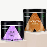 Pack Bisglicinato de Zinc + Maca negra - Aldous Bio