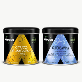 Pack Citrato de Magnesio Puro + Glucosamina - Aldous - ES