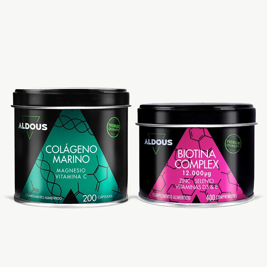 Pack Colágeno Marino + Biotina - Aldous - ES