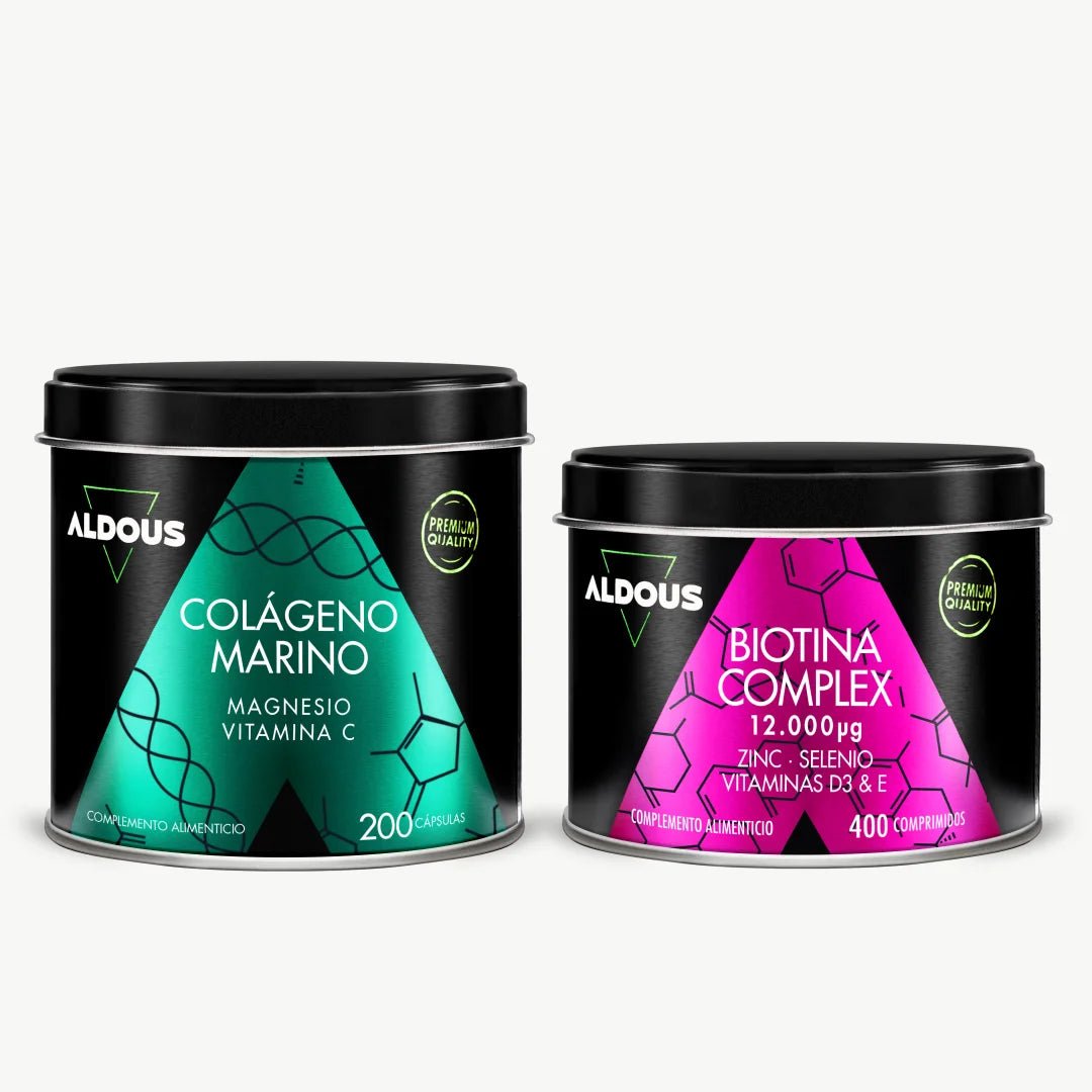 Pack Colágeno Marino + Biotina - Aldous - ES