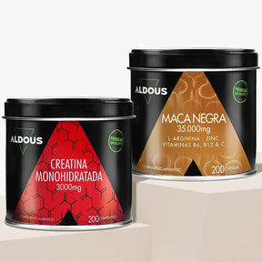 Pack Creatina Monohidratada + Maca Negra - Aldous Bio