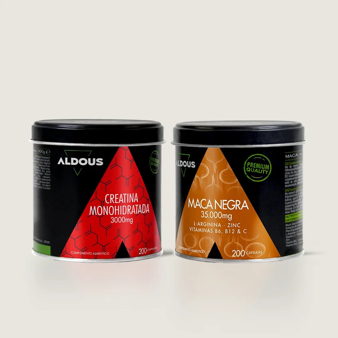 Pack Creatina Monohidratada + Maca Negra - Aldous Bio