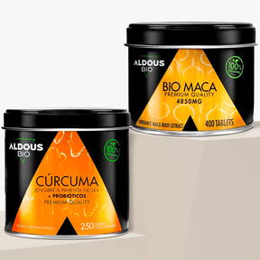 Pack Cúrcuma Ecológica + Maca Ecológica - Aldous Bio