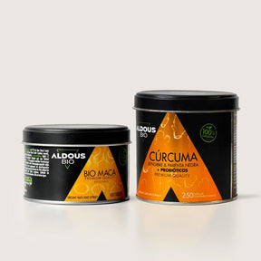 Pack Cúrcuma Ecológica + Maca Ecológica - Aldous Bio