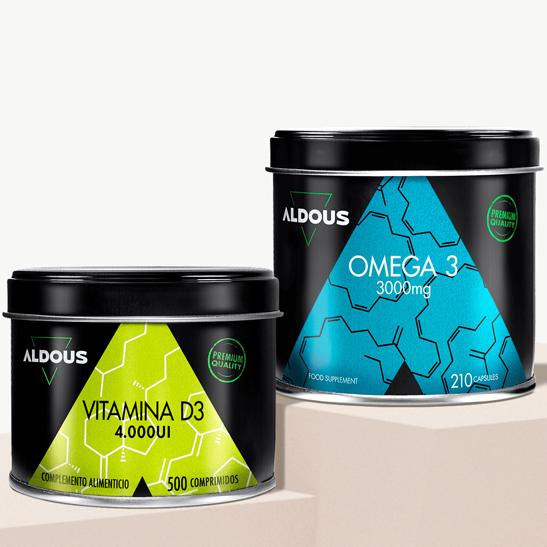 Pack de Omega 3 + Vitamina D3 - Aldous Bio