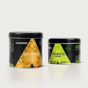 Pack Magnesio + Vitamina D3 - Aldous Bio