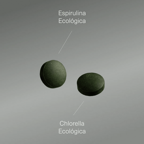 Pack Mix de Espirulina y Chlorella Ecológica + Cúrcuma Ecológica - Aldous - ES