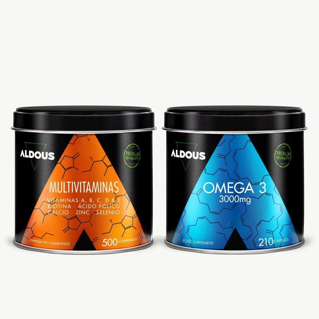 Pack Multivitaminas + Omega 3 - Aldous - ES