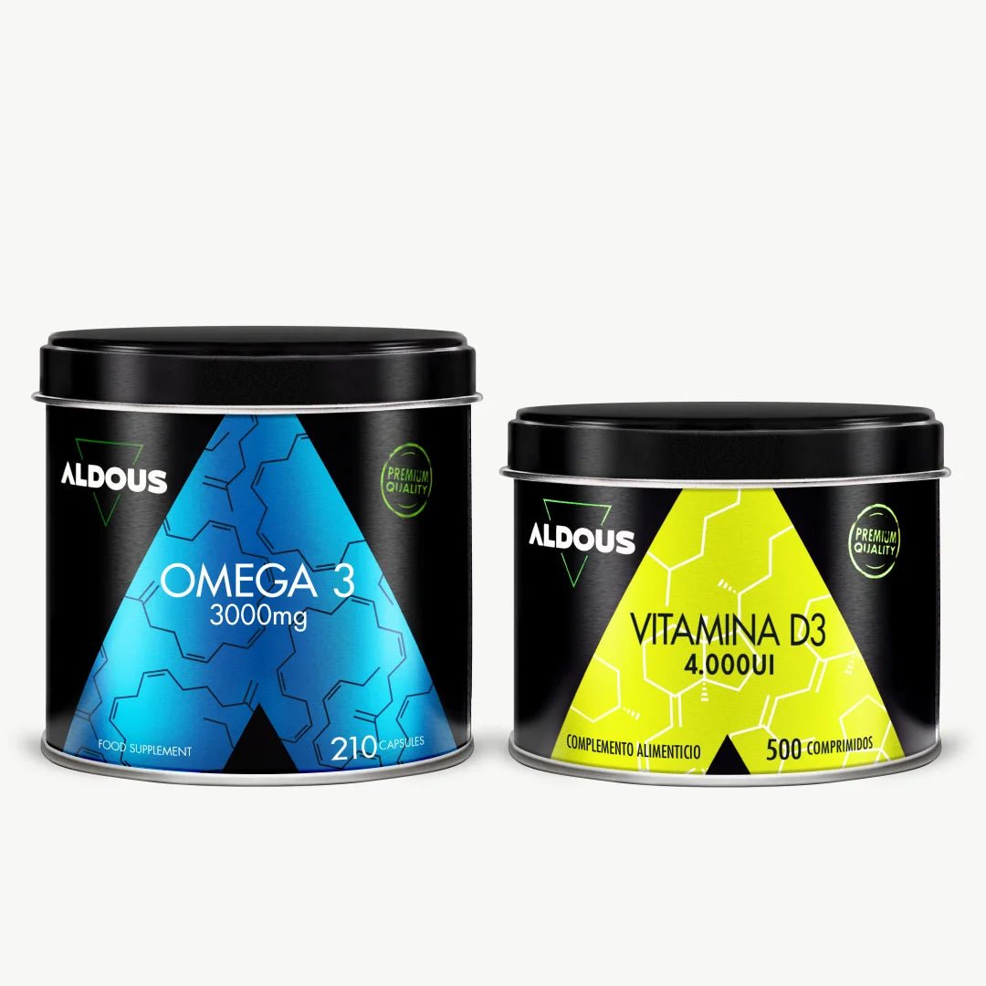 Pack Omega 3 + Vitamina D3 - Aldous - ES