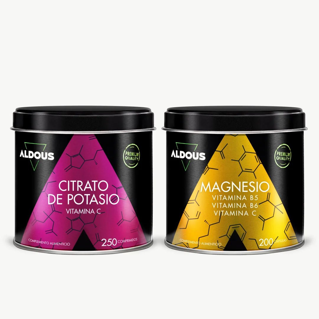 Pack Potasio con Vitamina C + Citrato de Magnesio con Vitaminas