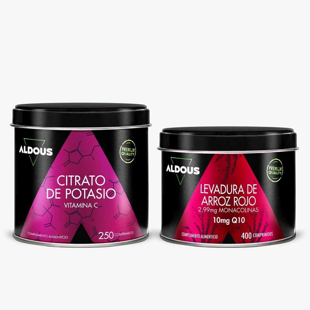 Pack Potasio con Vitamina C + Levadura de arroz rojo