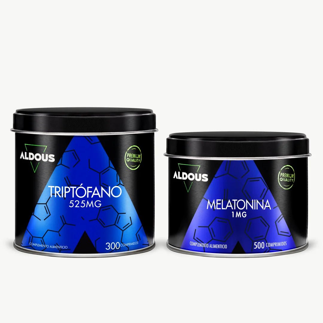 Pack Triptófano Puro + Melatonina Pura 1MG