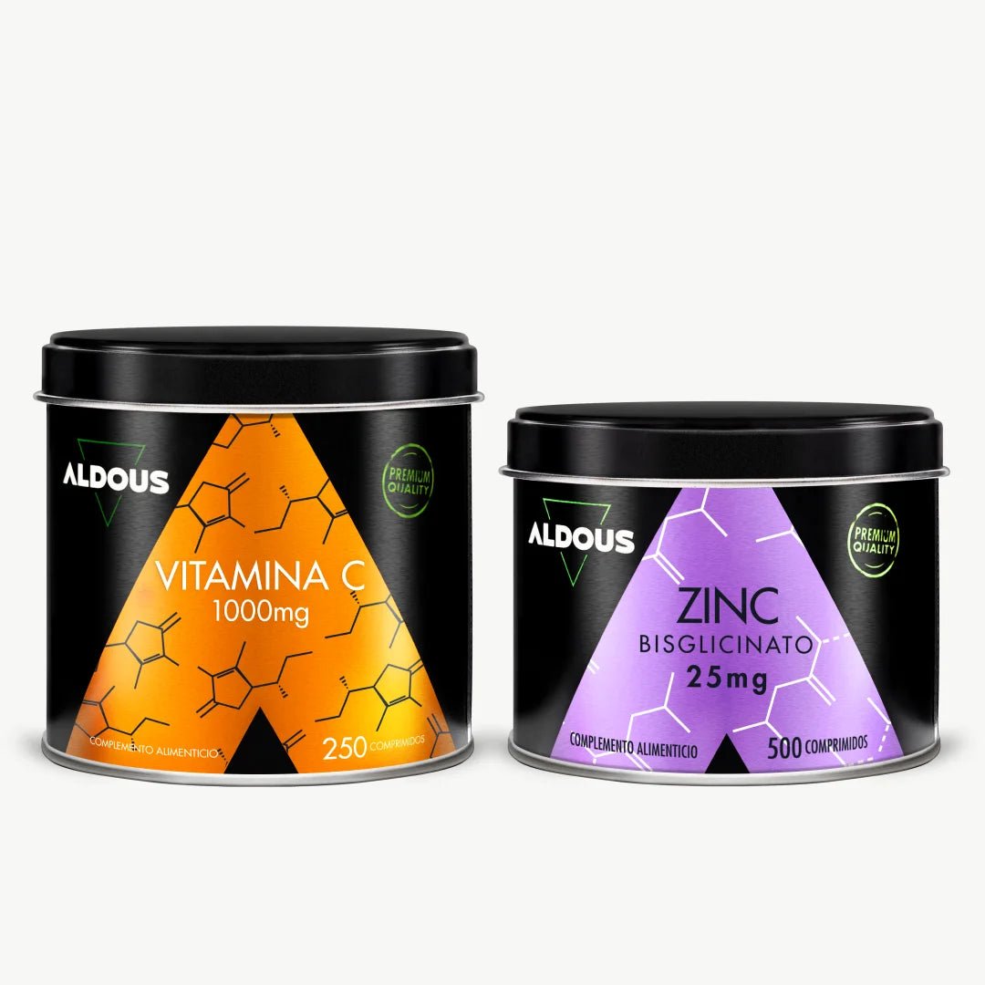 Pack Vitamina C Pura + Bisglicinato de Zinc