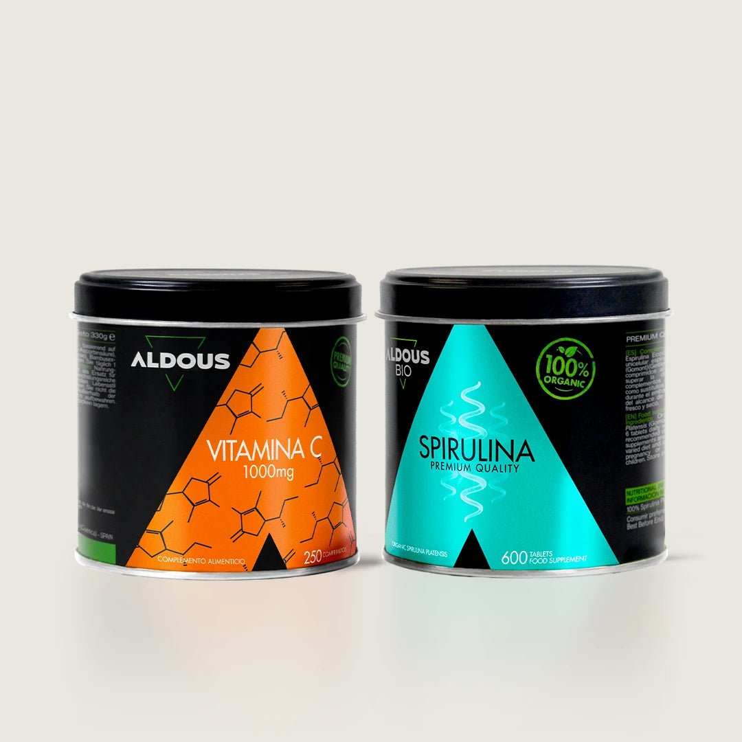 Pack Vitamina C Pura + Espirulina - Aldous Bio