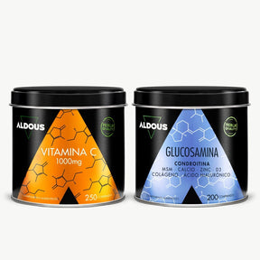 Pack Vitamina C Pura + Glucosamina - Aldous - ES