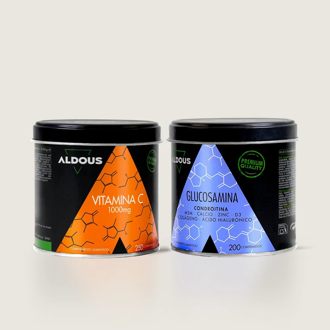 Pack Vitamina C Pura + Glucosamina - Aldous Bio