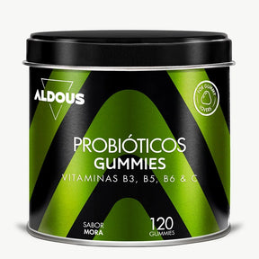 Probióticos con Vitaminas en gominolas - Aldous - ES