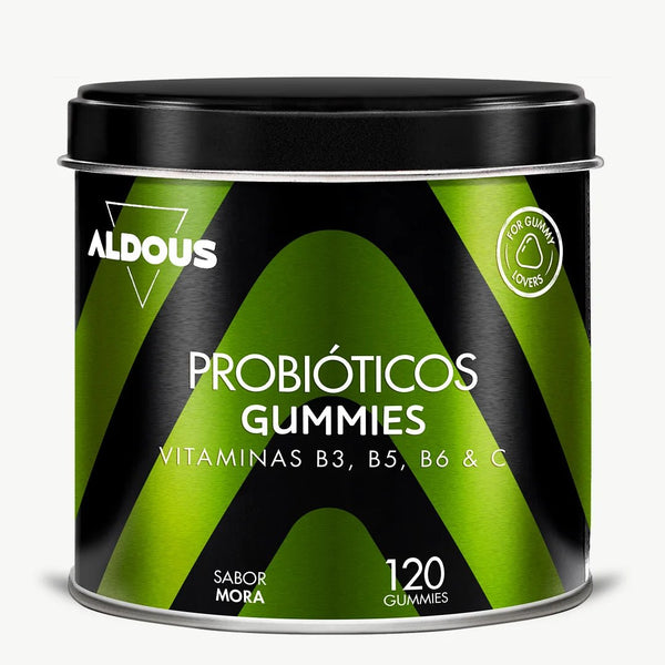 Probióticos con Vitaminas en gominolas - Aldous - ES