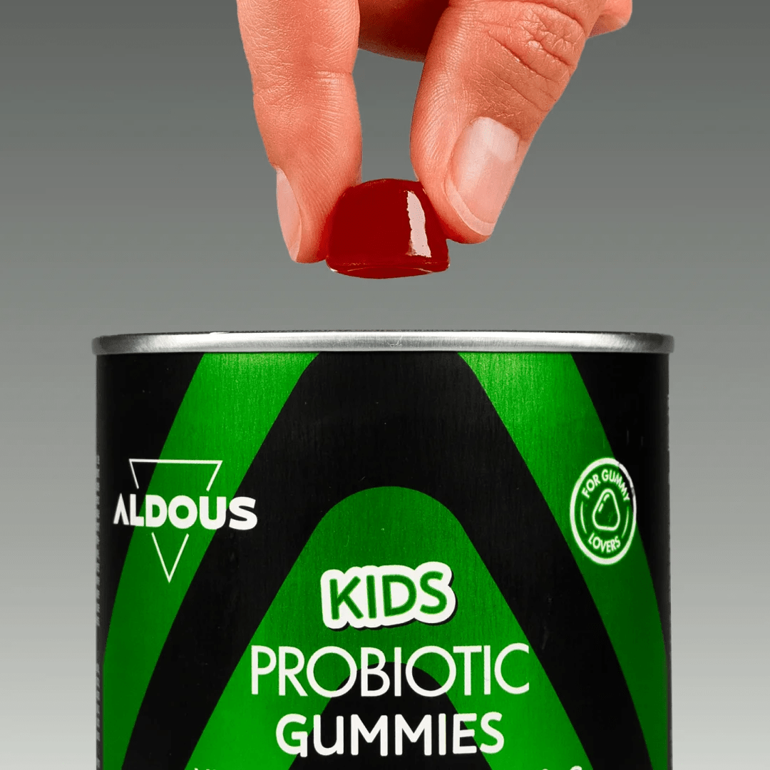 Probióticos con Vitaminas para niños en gominolas - Aldous - ES