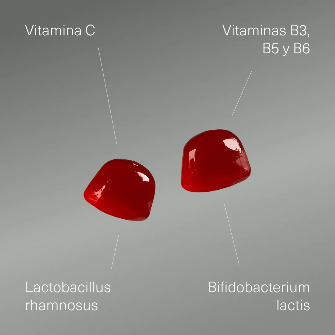 Probióticos con Vitaminas para niños en gominolas - Aldous - ES