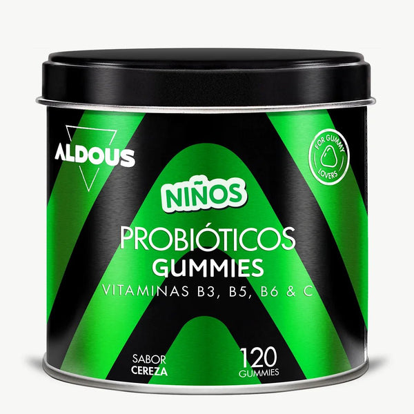 Probióticos con Vitaminas para niños en gominolas - Aldous - ES