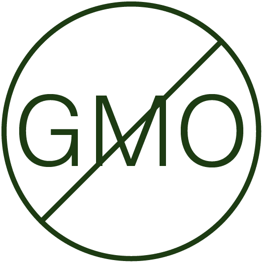 SVG del sello Sin GMO