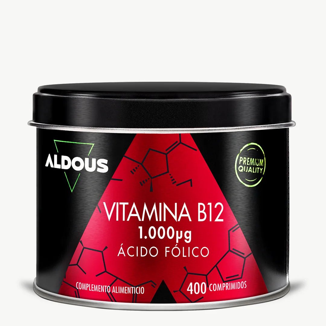 Vitamina B12 con Ácido Fólico - Aldous - ES