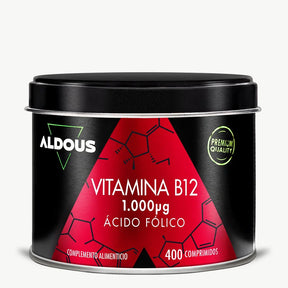 Vitamina B12 con Ácido Fólico - Aldous - ES
