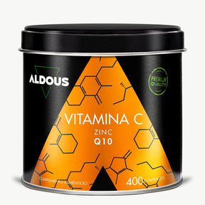 Vitamina C con Zinc y Coenzima Q10 - Aldous - ES