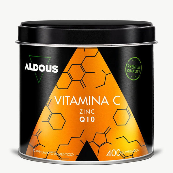 Vitamina C con Zinc y Coenzima Q10 - Aldous - ES