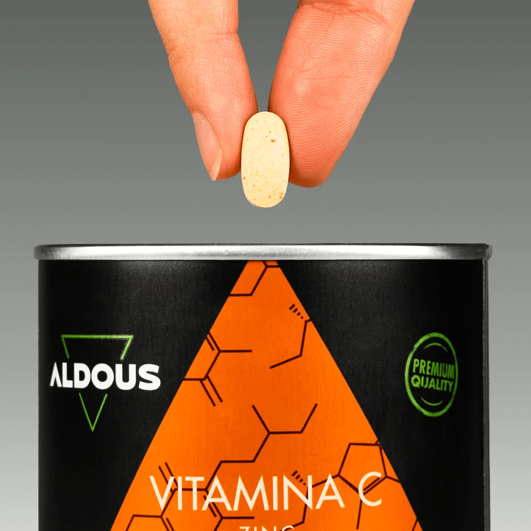 Vitamina C con Zinc y Coenzima Q10 - Aldous - ES