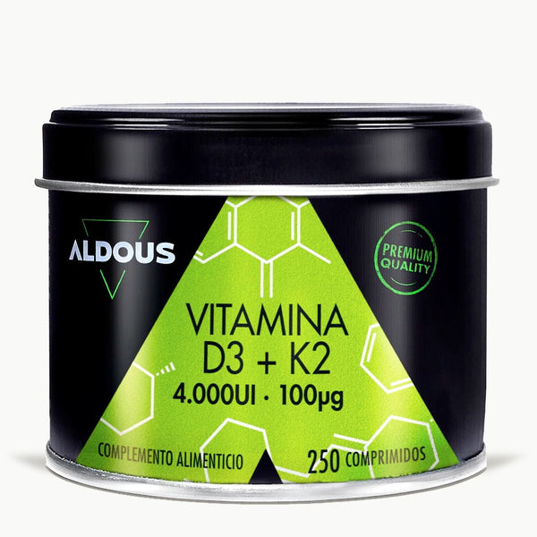 Vitamina D3 + K2 - Aldous Bio