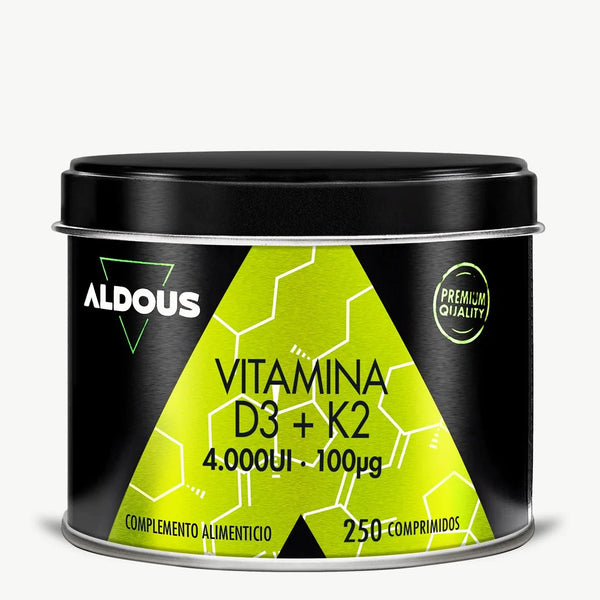 Vitamina D3 + K2 - Aldous - ES