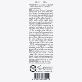 Aceite de Jojoba Enriquecido con CBD - Aldous Bio