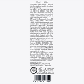 Aceite de Ricino Enriquecido con CBD - Aldous Bio