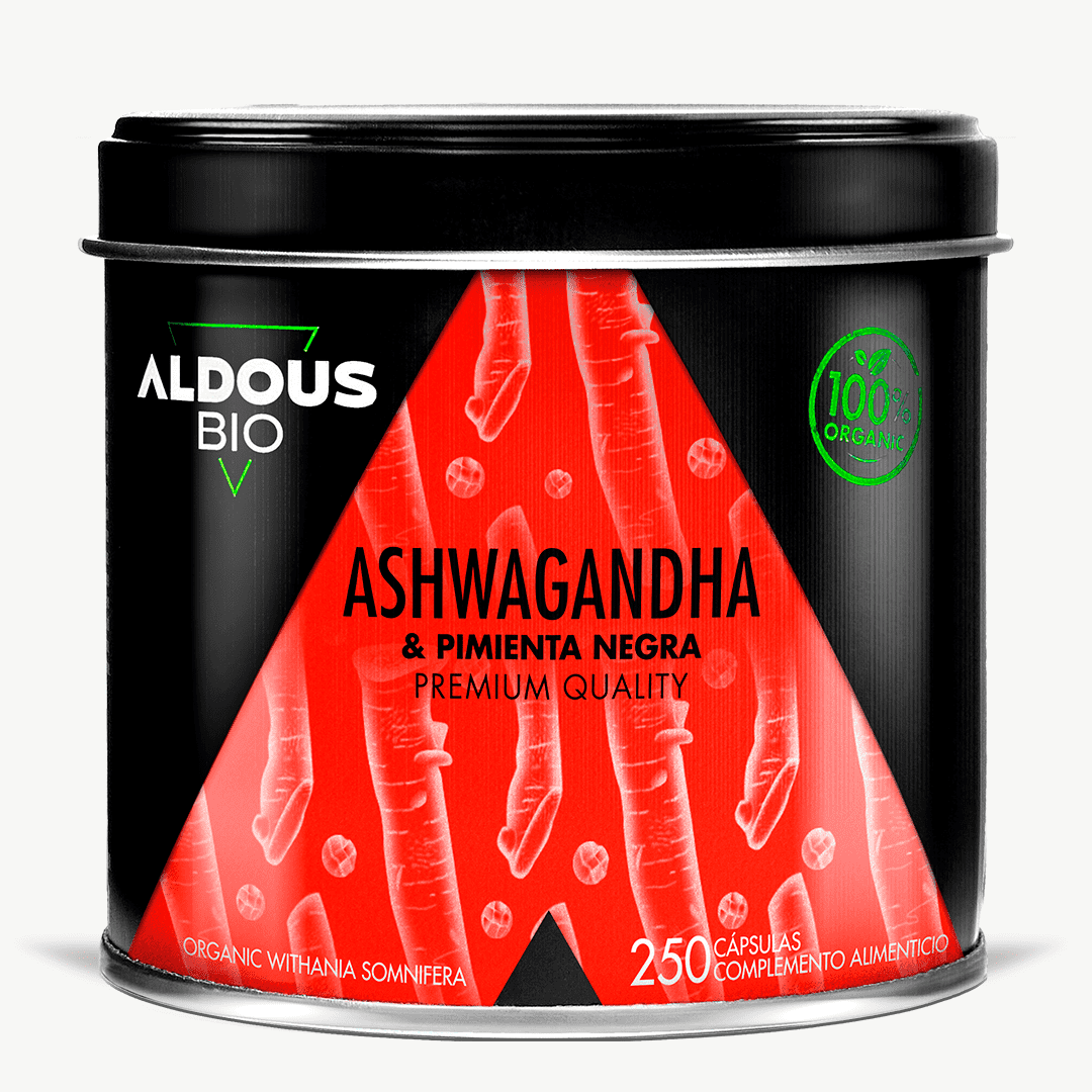 Ashwagandha con Pimienta Negra Ecológica - Aldous Bio