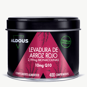 Levadura de Arroz Rojo con Coenzima Q10 - Aldous Bio