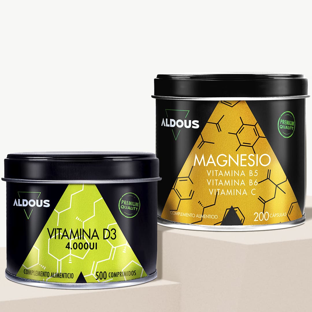 Pack Magnesio + Vitamina D3 - Aldous Bio