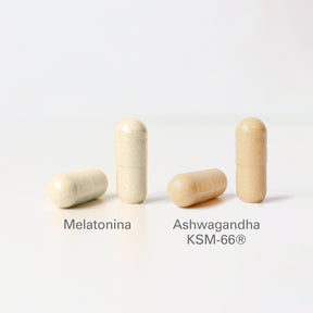 Pack: Melatonina con 5-HTP + Ashwagandha KSM-66® Ecológica - Aldous Bio