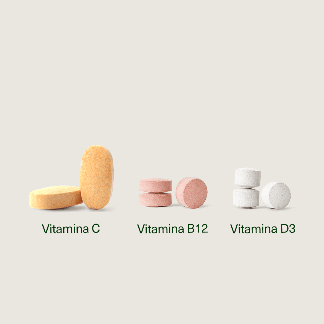 Pack Vitamina B12 + Vitamina C + Vitamina D3 - Aldous Bio