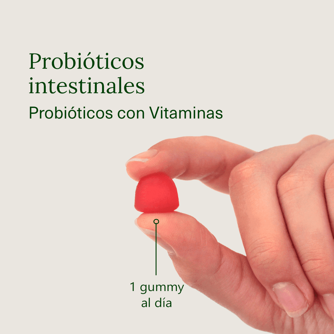 Probióticos con Vitaminas en gominolas - Aldous Bio
