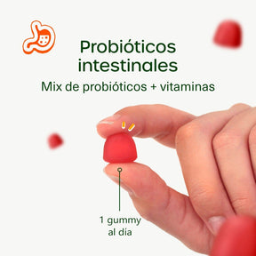 Probióticos con Vitaminas para niños en gominolas - Aldous Bio